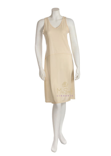 Gemsli FK30841" Cotton Top Nylon Bottom Full Slip MYSELFLINGERIE.COM
